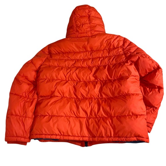 Tommy Hilfiger Coat Puffer Hood Heavy Winter Red 2XL - Picture 4 of 4